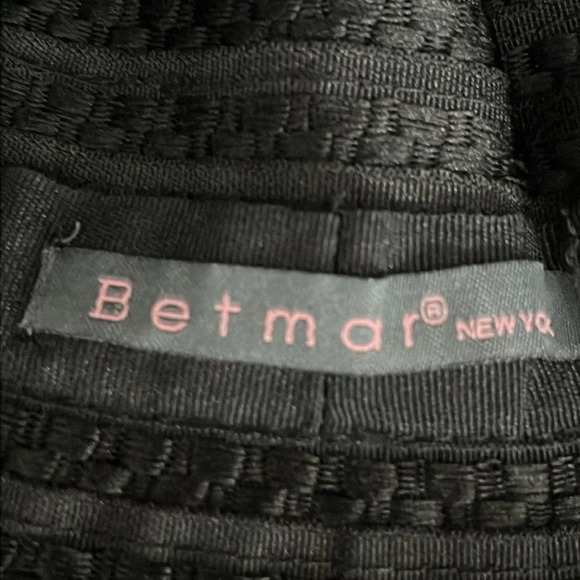 Betmar NY Coconut Ring Safari Sun Hat in Black - One Size Fits Most - Picture 5 of 6